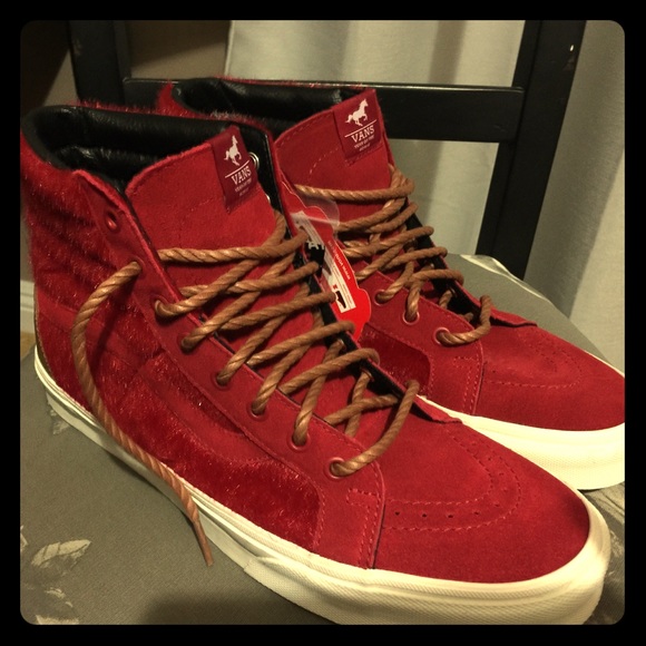 red vans limited edition